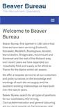 Mobile Screenshot of beaverbureau.co.uk